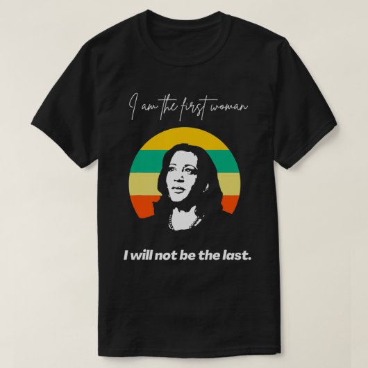 カマラハリス感動的ト Tシャツ (デザイン正面)