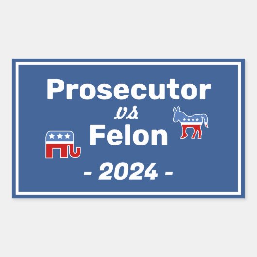カマラハリス検事vsフェロン 長方形シール (正面)