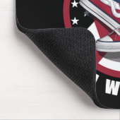 カマラハリス私は彼女の愛国的な話をしている マウスパッド (コーナー)