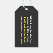 カマラハリス私は最後ではない ギフトタグ (正面)