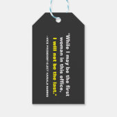 カマラハリス私は最後ではない ギフトタグ (裏面)