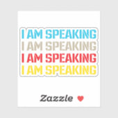 カマラハリス私は話の シール (シート)