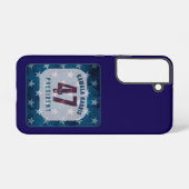 カマラハリス第47代大統領 SAMSUNG GALAXYケース (裏面横)