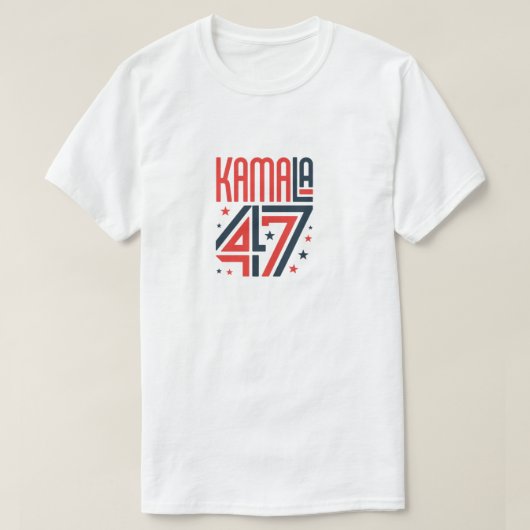 カマラハリス第47代米国大統領 Tシャツ (デザイン正面)