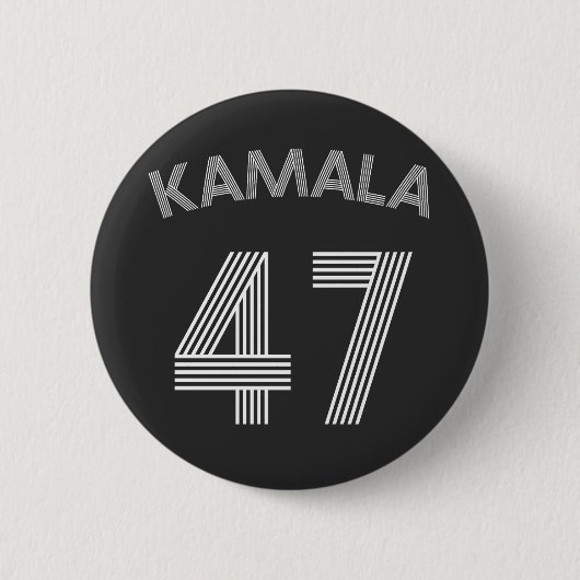 カマラハリス第47期大統領選挙ギフト 缶バッジ (正面)