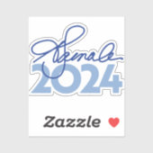 カマラハリス署名2024 シール (シート)