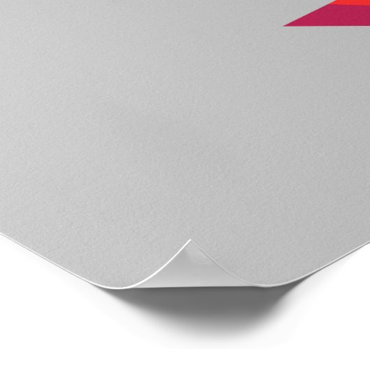 カマラハリス選挙おもしろいアンチ – トランプ赤&青 ポスター (角)