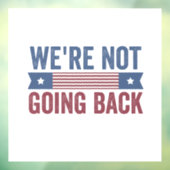 カマラハリス選挙に戻らない ウィンドウサイン (シート3)