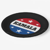 カマラハリス選挙区2024V ペーパープレート (アングル)