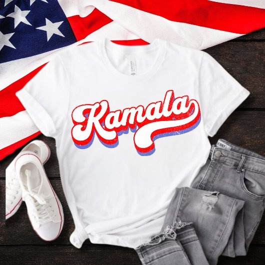 カマラハリス2024かわいい2024選挙ホットピンク Tシャツ