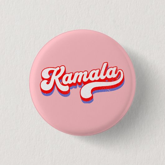 カマラハリス2024かわいい2024選挙 缶バッジ (正面)