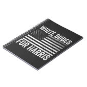 カマラハリス2024のホワイトダデス ノートブック (左側)