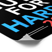 カマラハリス2024の皆さん – Kamala Harris 2024 ポスター (角)
