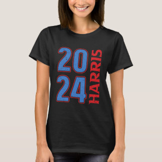 カマラハリス2024キャンペはっきりしたーン選挙デザイン Tシャツ
