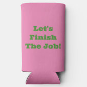 カマラハリス2024キャンペ大統領のーン スリム缶クーラー (裏面)