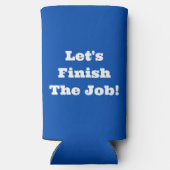 カマラハリス2024キャンペ大統領のーン スリム缶クーラー (裏面)