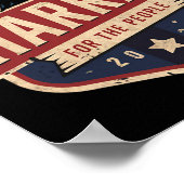 カマラハリス2024キャンペ大統領のーン ポスター (角)