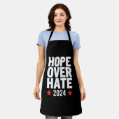 カマラハリス2024ヘイトオーバー大統領の希望 エプロン (着用した状態)