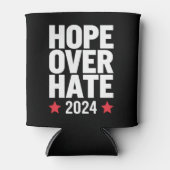 カマラハリス2024ヘイトオーバー大統領の希望 缶クーラー (正面)
