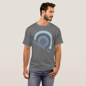 カマラハリス2024レトロ虹 Tシャツ (正面フル)