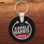カマラハリス2024大統領レトロ選挙 キーホルダー<br><div class="desc">Kamala Harris 2024社長レトロボタン選挙</div>