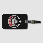 カマラハリス2024大統領レトロ選挙 ラゲッジタグ (正面横)