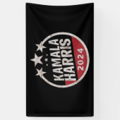 カマラハリス2024大統領レトロ選挙 横断幕 (縦)