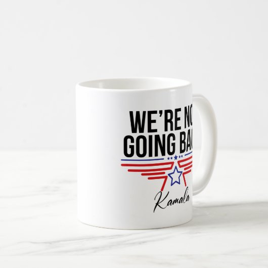 カマラハリス2024年マダム大統領 コーヒーマグカップ (正面右)