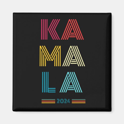 カマラハリス2024年大統領の選挙 マグネット (正面)