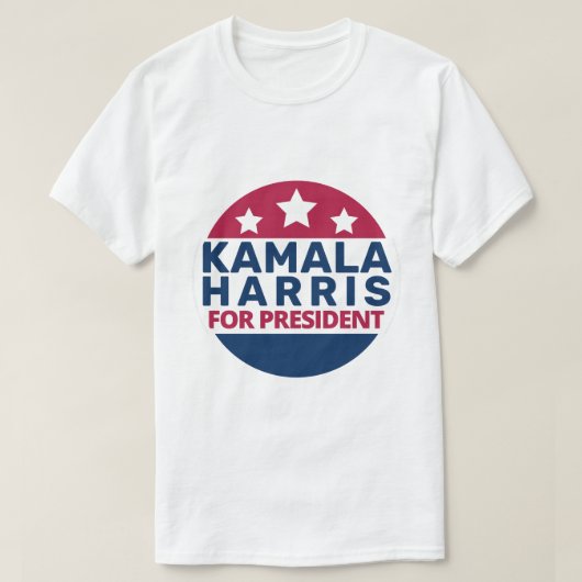 カマラハリス2024年大統領就任 Tシャツ (デザイン正面)