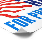 カマラハリス2024年大統領選挙 ポスター (角)