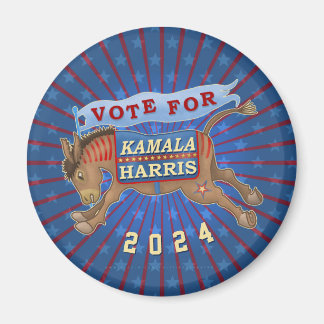 カマラハリス2024年民主党議員ドンキー大統領 マグネット