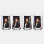 カマラハリス2024年米国大統領候補 ガラス缶 (正面)