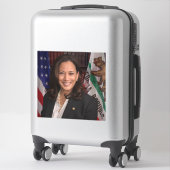 カマラハリス2024年米国大統領候補 シール (スーツケース)