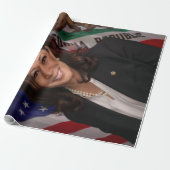 カマラハリス2024年米国大統領候補 ラッピングペーパー (アンロールド)