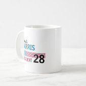 カマラハリス2028 コーヒーマグカップ (正面左)