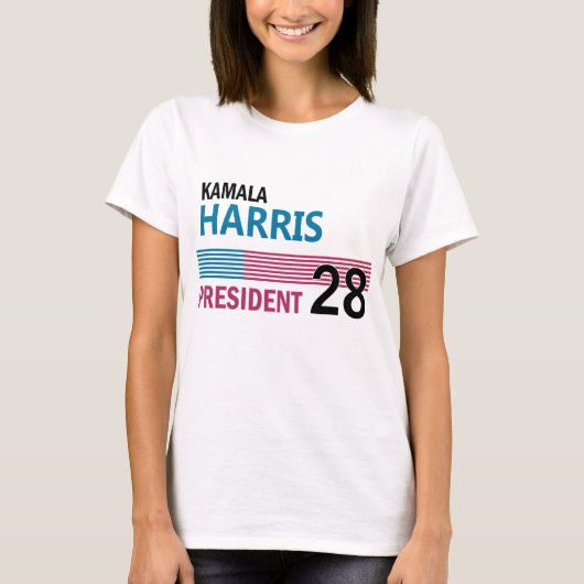 カマラハリス2028 Tシャツ (正面)