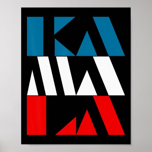 カマラハリス47日 ポスター (正面)