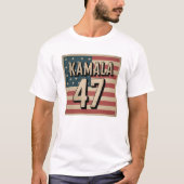 カマラハリス47第2024年米国大統領 Tシャツ (正面)