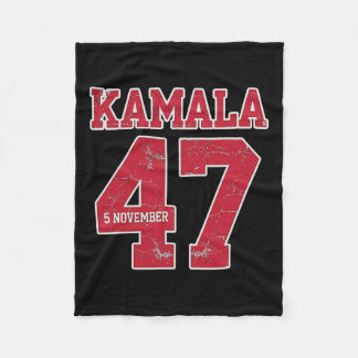 カマラハリス47th社長アメリカ11月5日 フリースブランケット