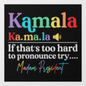 カマラハリス ウィンドウサイン (シート)