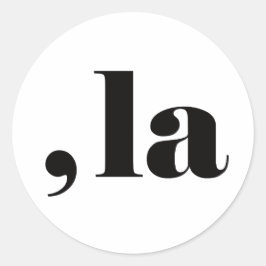 カマラハリス、カンマ・ラ。 ラウンドシール