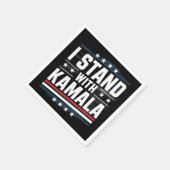 カマラハリス スタンダードカクテルナプキン (角)