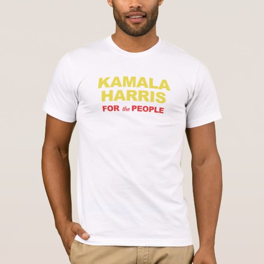 カマラハリス・フォー・ザ・ピープル Tシャツ (正面)