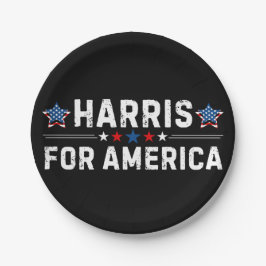 カマラハリス ペーパープレート