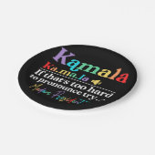 カマラハリス ペーパープレート (アングル)