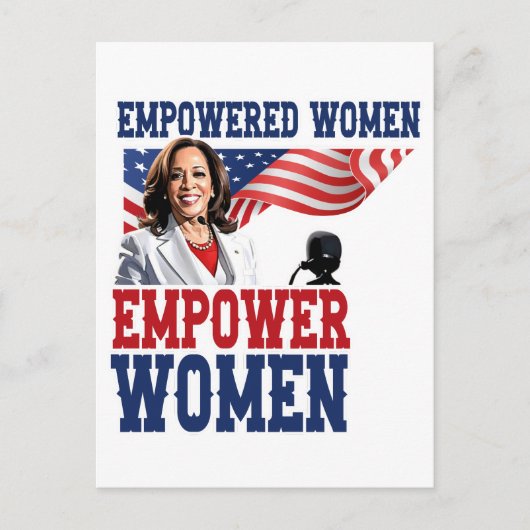 カマラハリス ポストカード (正面)