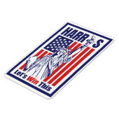 カマラハリス マグネット (左側)