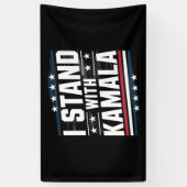 カマラハリス 横断幕 (縦)