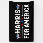 カマラハリス 横断幕 (縦)